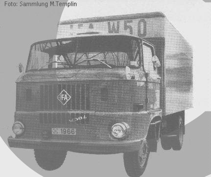 IFA LKW W50 Varianten