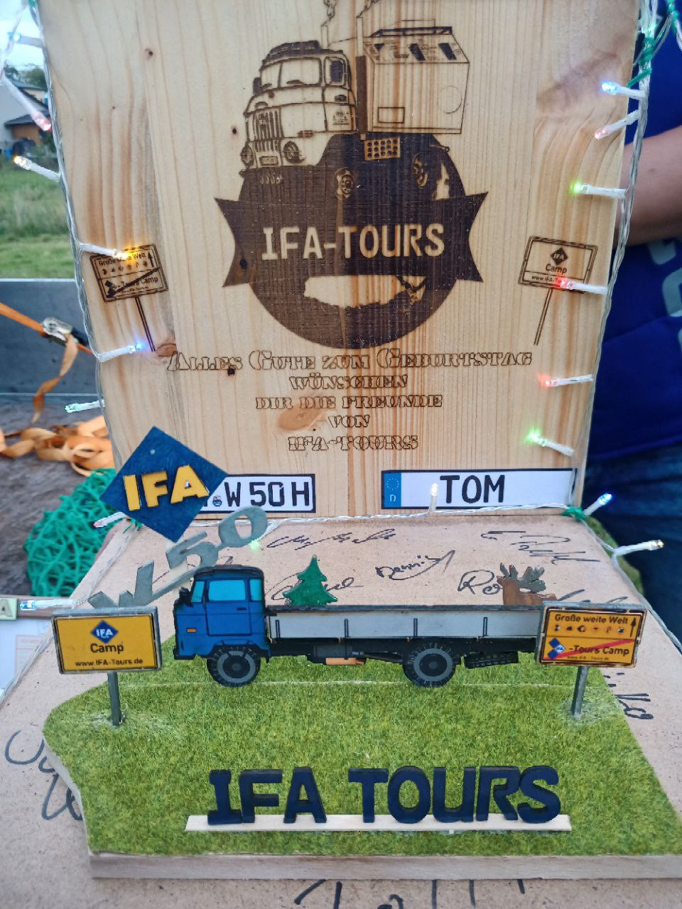 IFA-TOURS Geburtstagsfeier bei Thomas