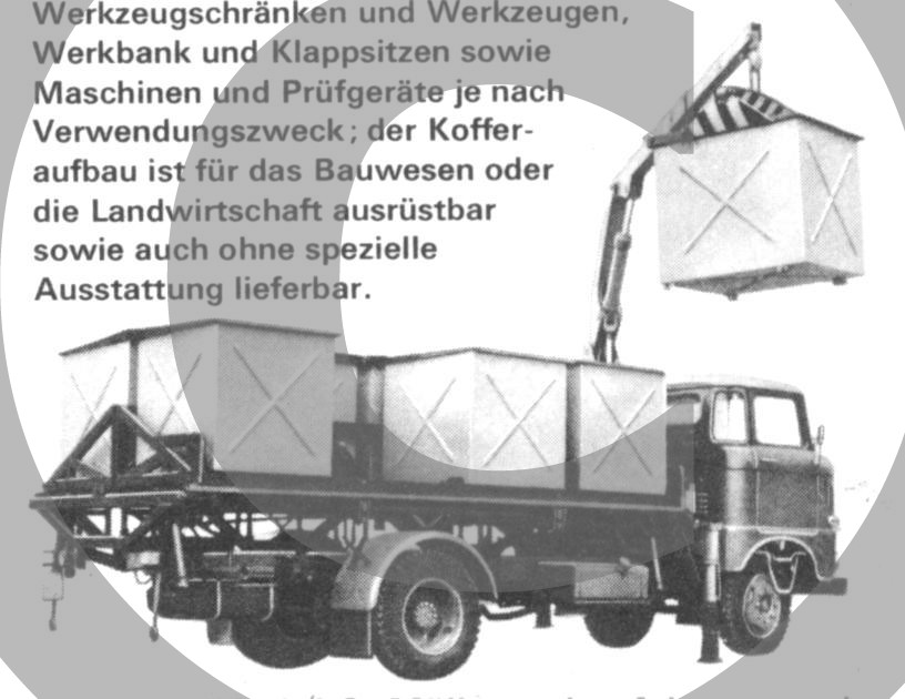 IFA LKW W50 Varianten
