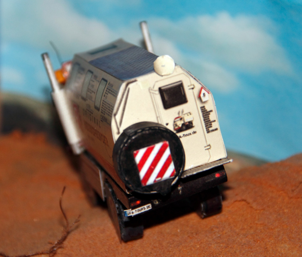 Papiermodell IFA LKW W50 LA/A/C "Expedition"