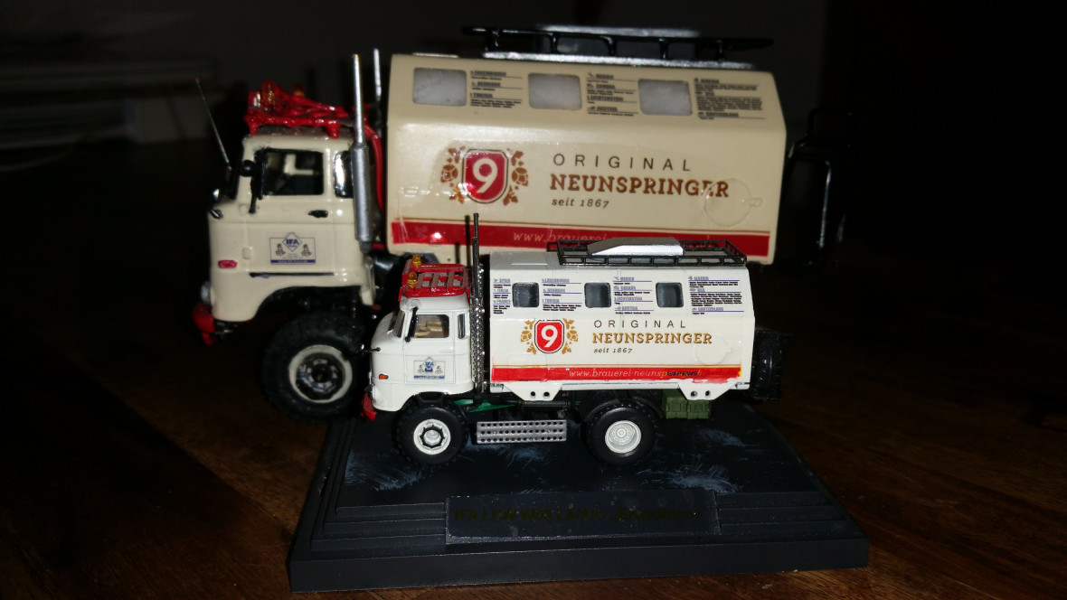 IFA LKW W50 LA/A/C "Expedition" in 1:87