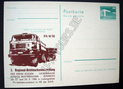 Briefmarken der DDR mit IFA Fahrzeugen
