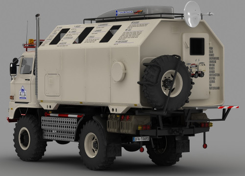 IFA LKW W50 LA/A/C "Expedition" in 3D