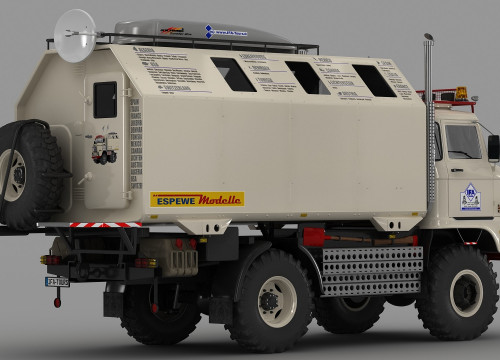 IFA LKW W50 LA/A/C "Expedition" in 3D