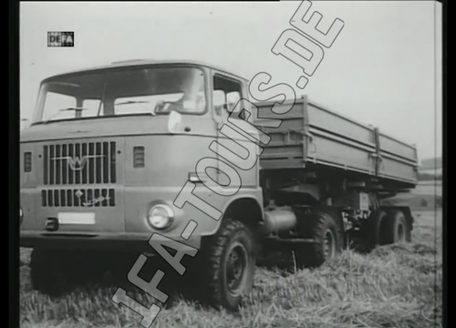 IFA LKW W50 Prototyp - Allrad mit Sattelauflieger