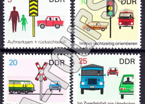 Briefmarken der DDR mit IFA Fahrzeugen