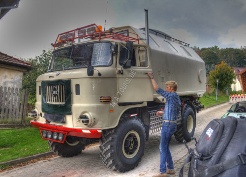 Maximilian Arland am IFA LKW W50