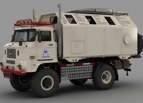 IFA LKW W50 LA/A/C "Expedition" in 3D