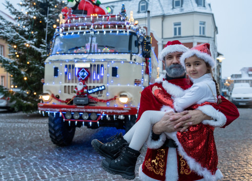 IFA LKW W50 - Weihnachtstruck