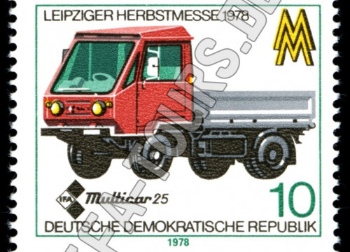 Briefmarken der DDR mit IFA Fahrzeugen