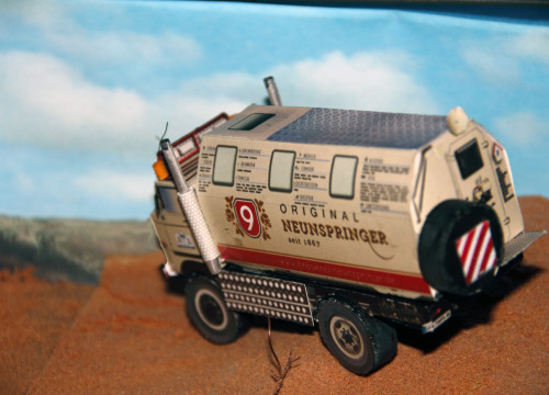 Papiermodell IFA LKW W50 LA/A/C "Expedition"