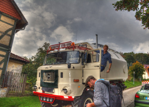 Maximilian Arland am IFA LKW W50