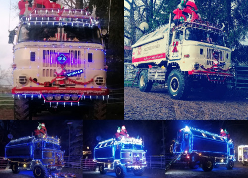 IFA LKW W50 Weihnachtstruck