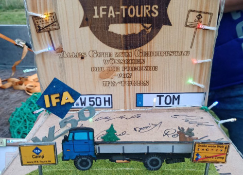 IFA-TOURS Geburtstagsfeier bei Thomas
