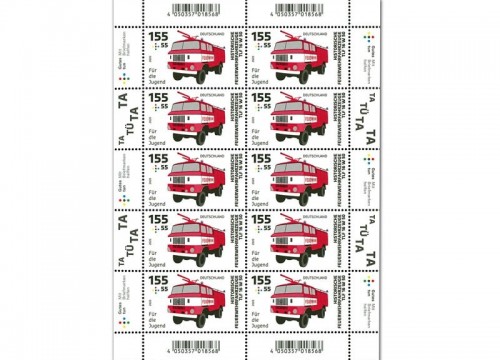 IFA LKW W50 - Briefmarke