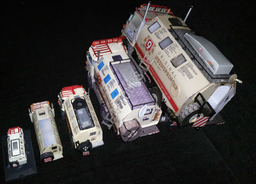 IFA LKW W50 LA/A/C "Expedition" aus Papier in 1:25