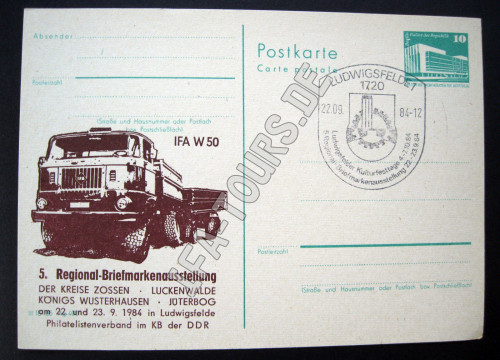 Briefmarken der DDR mit IFA Fahrzeugen