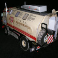 IFA LKW W50 LA/A/C "Expedition" 4x4 gebaut aus Papier in 1:18