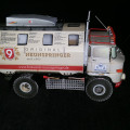 IFA LKW W50 LA/A/C "Expedition" 4x4 gebaut aus Papier in 1:18