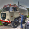 Maximilian Arland am IFA LKW W50