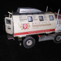 IFA LKW W50 LA/A/C "Expedition" 4x4 gebaut aus Papier in 1:18