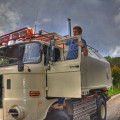 Maximilian Arland am IFA LKW W50