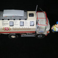 IFA LKW W50 LA/A/C "Expedition" 4x4 gebaut aus Papier in 1:18