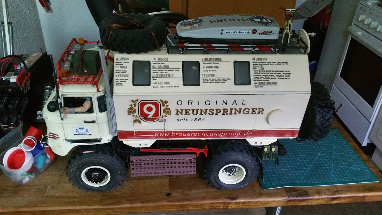 RC Modell - IFA LKW W50 in 1:10