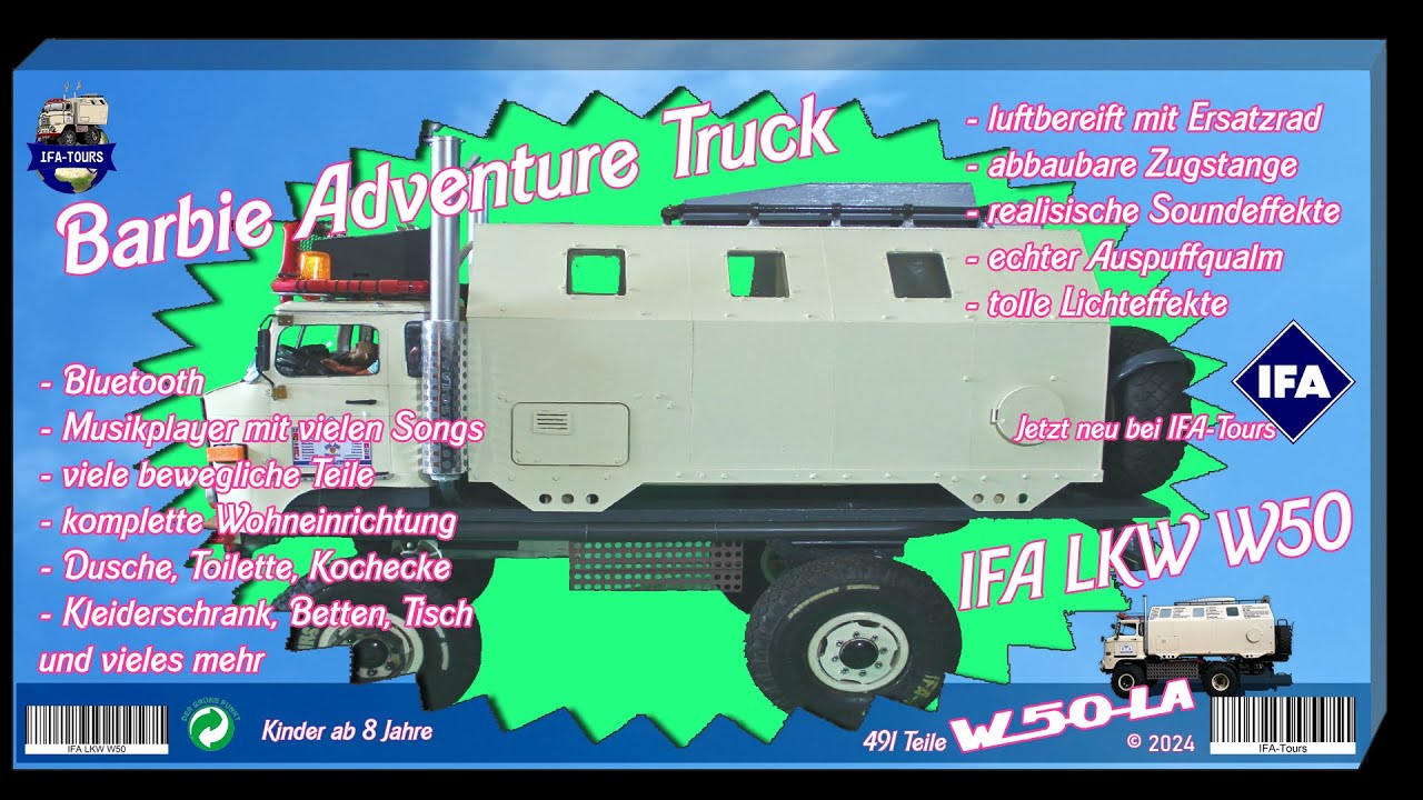 Barbie Adventure Truck