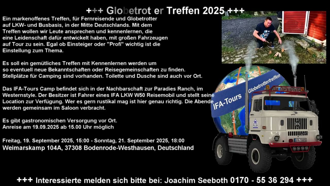 🌍 Globetrottertreffen 2025 🌍