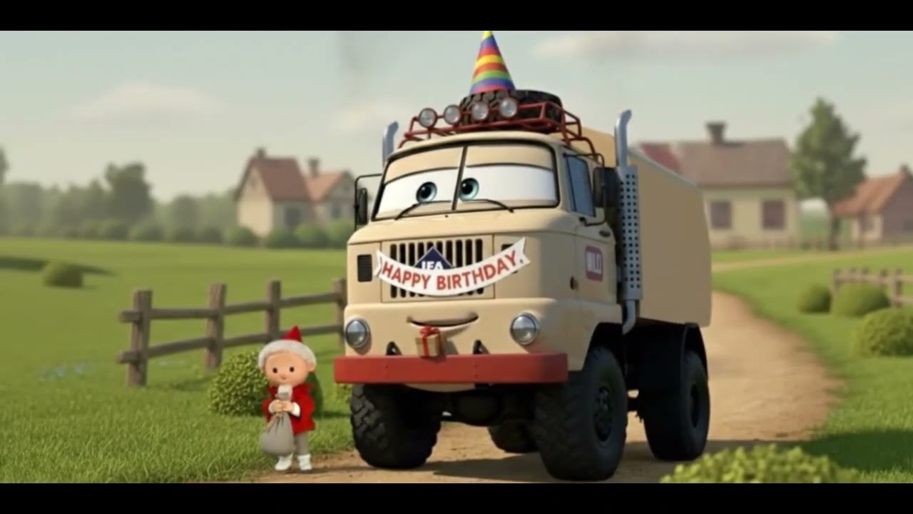 🌟 Happy Birthday, lieber Sandmann! 🎂🚚