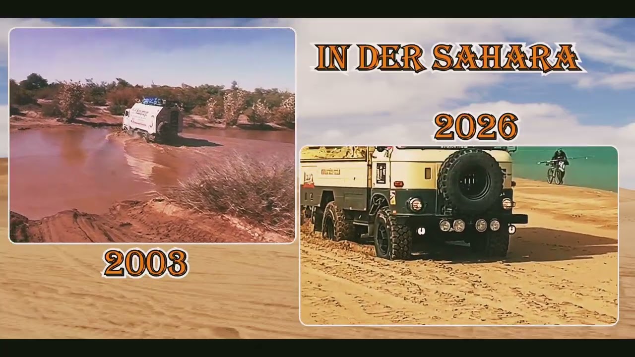 23 Jahre Unterschied – die gleiche Leidenschaft! 🏜️🚛💨