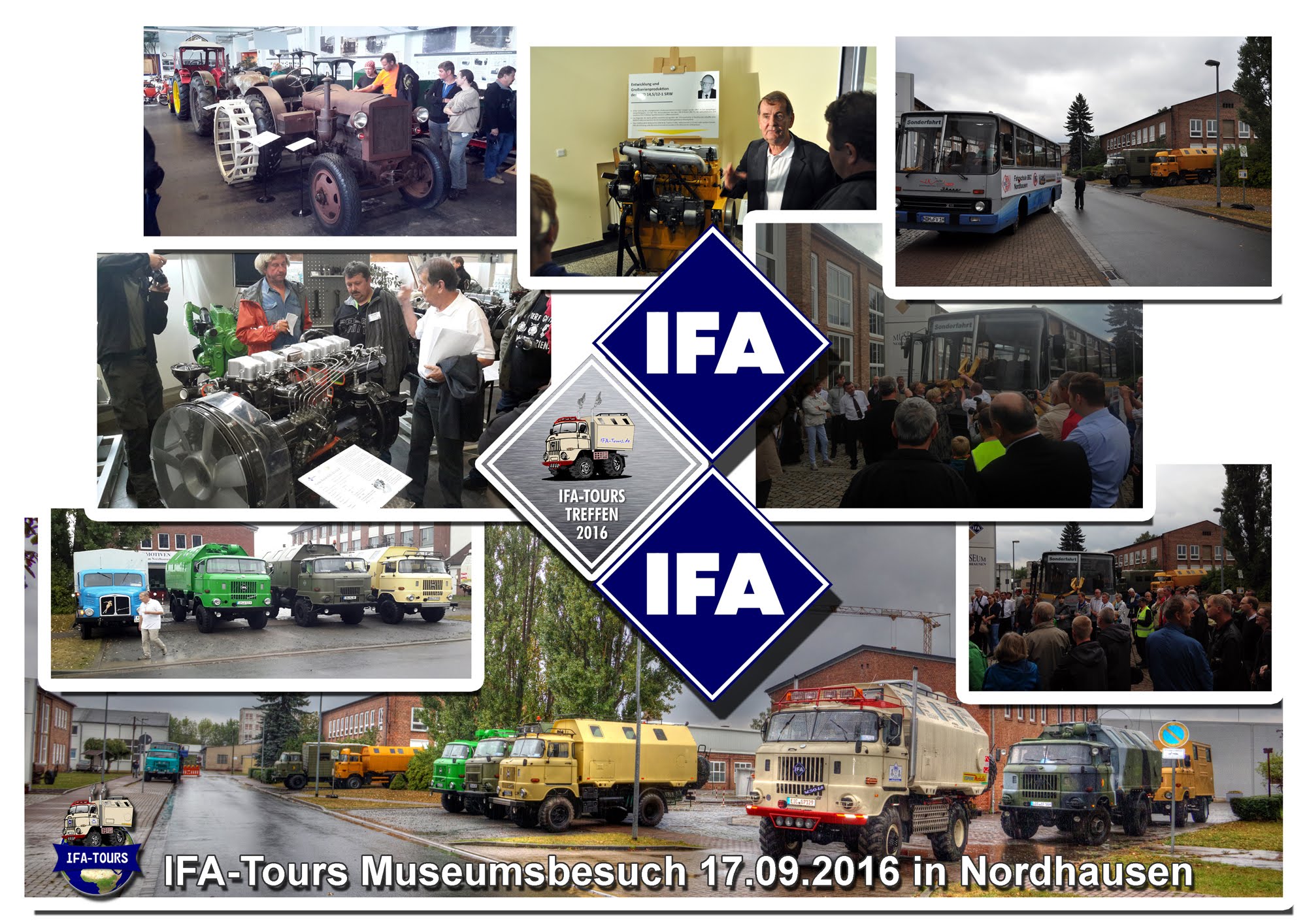 IFA-Tours Treffen 2016 Nordhausen - Besuch im IFA-Museum