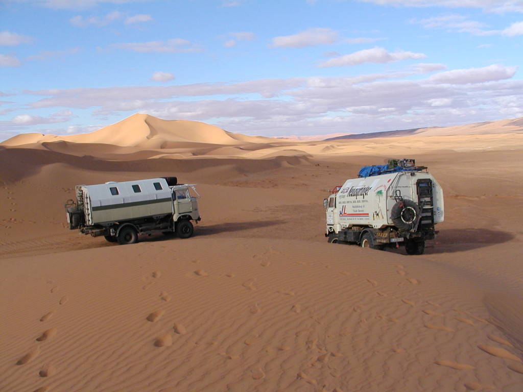 IFA W50 unterwegs in Algerien und der Sahara