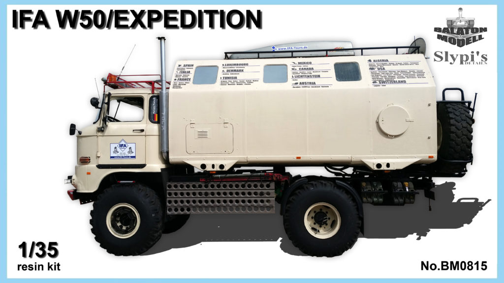 IFA W50 LA/A/C LAK II Expedition 1:35 Resin Balaton