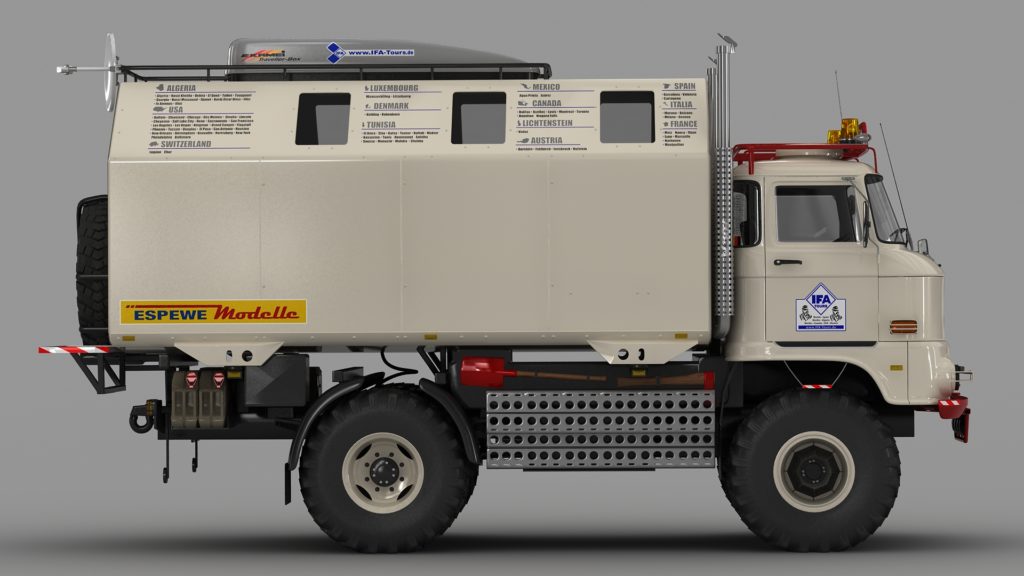 LKW IFA W50 LA/A/C "Expedition"