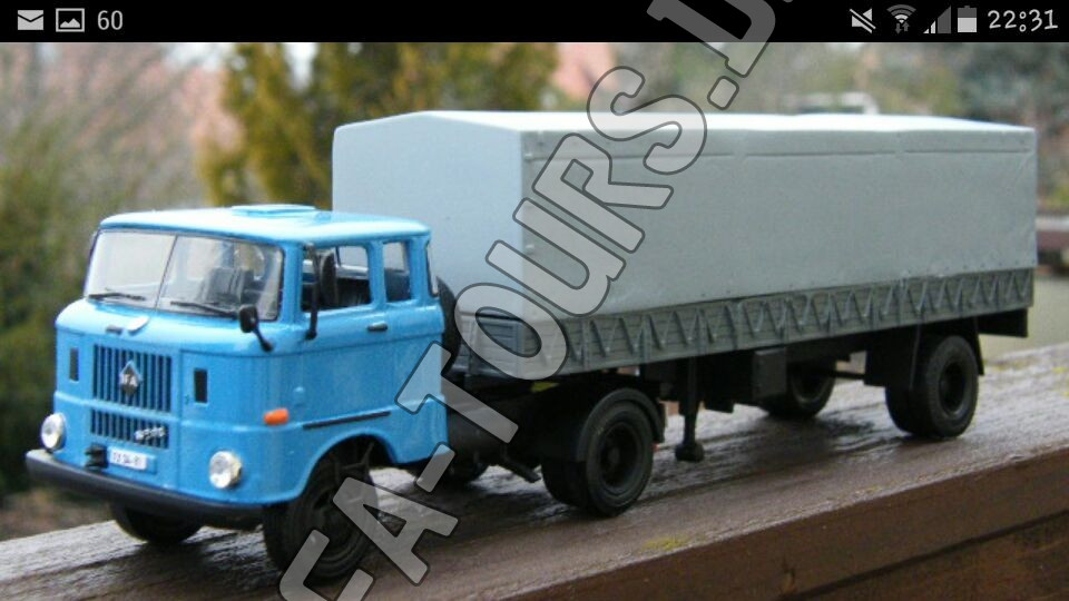 Modellino 1/43 IFA W50 Polizia (Rendőrség) DDR - DeAgostini
