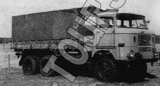 IFA LKW W50 Prototyp - IFA-Tours