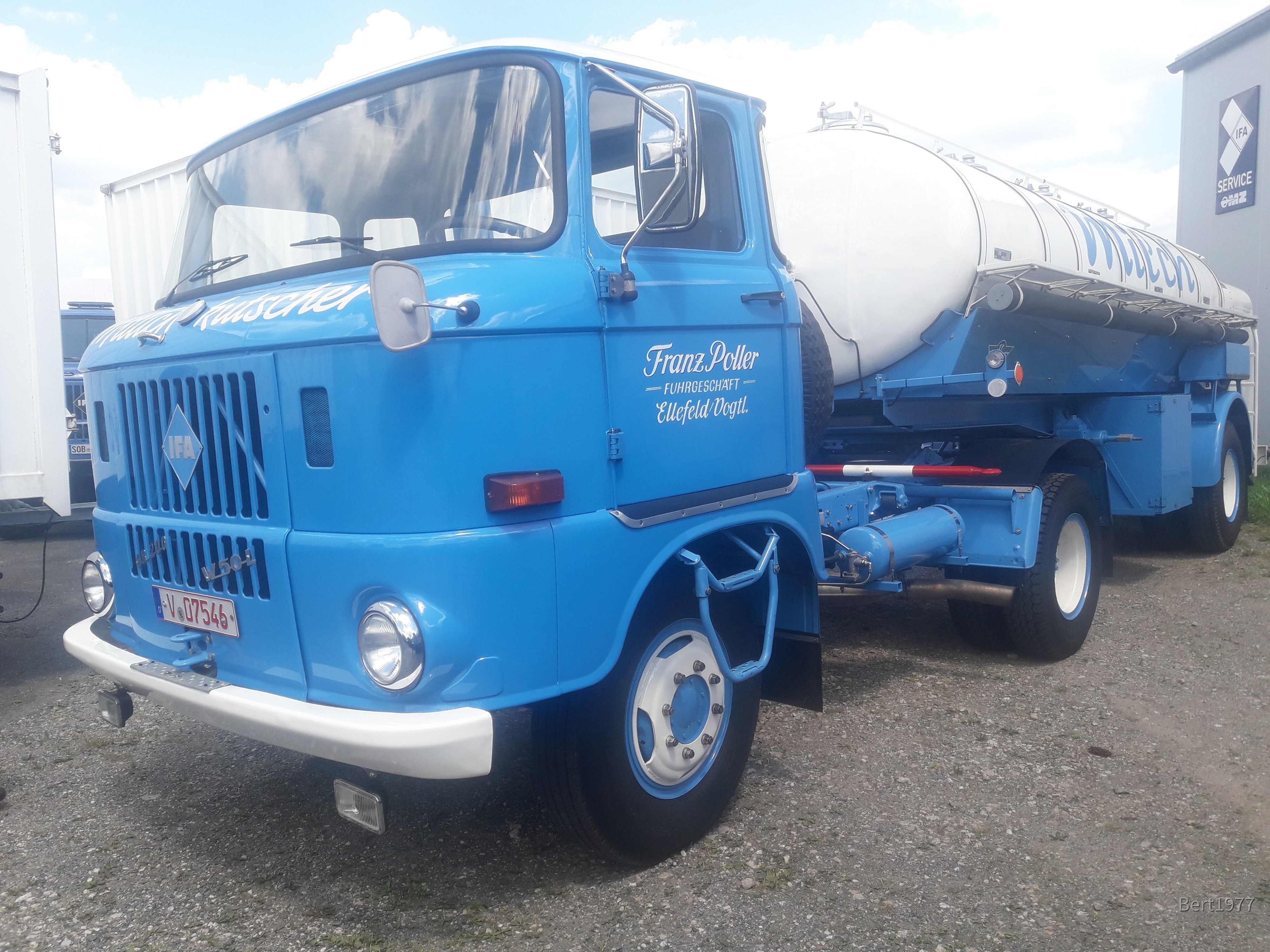 IFA W50 Milchtankwagen(Pollers) - IFA-Tours