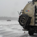 Unterwegs im verschneiten Kanada