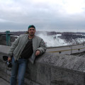 Renato bei den Niagara Fällen