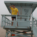 Am Strand von Venice Beach Malibu