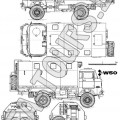 IFA LKW W50 mit LAK II  - Zeichnung