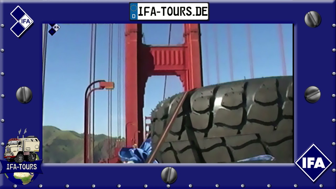 Mit dem IFA LKW W50 nach San Francisco