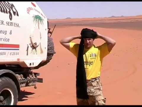 Unterwegs in der Sahara - On the way in Sahara