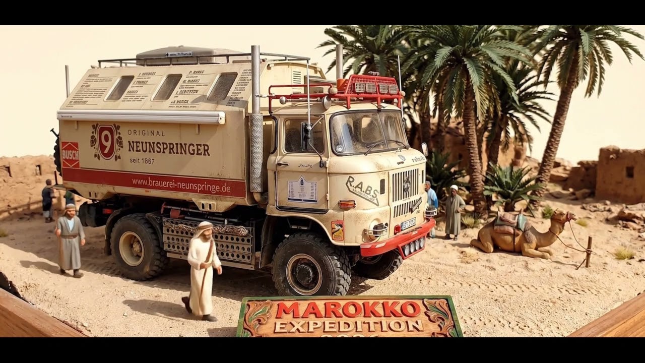 IFA W50 Modellbauset "Expedition 2026 Marokko"