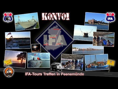 IFA Konvoi 2019 - IFA Tours Treffen Peenemünde